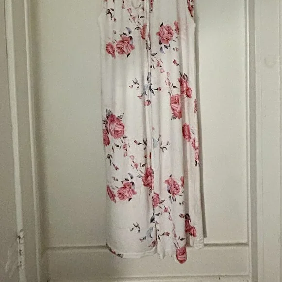 Women's Casual Floral Boho Print Jumpsuit - Picture 2 of 6